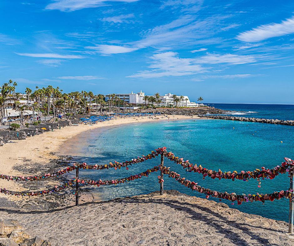 Pláž Lanzarote: Playa Flaingo