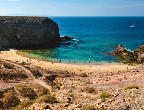 Čarovné pláže južného pobrežia Lanzarote