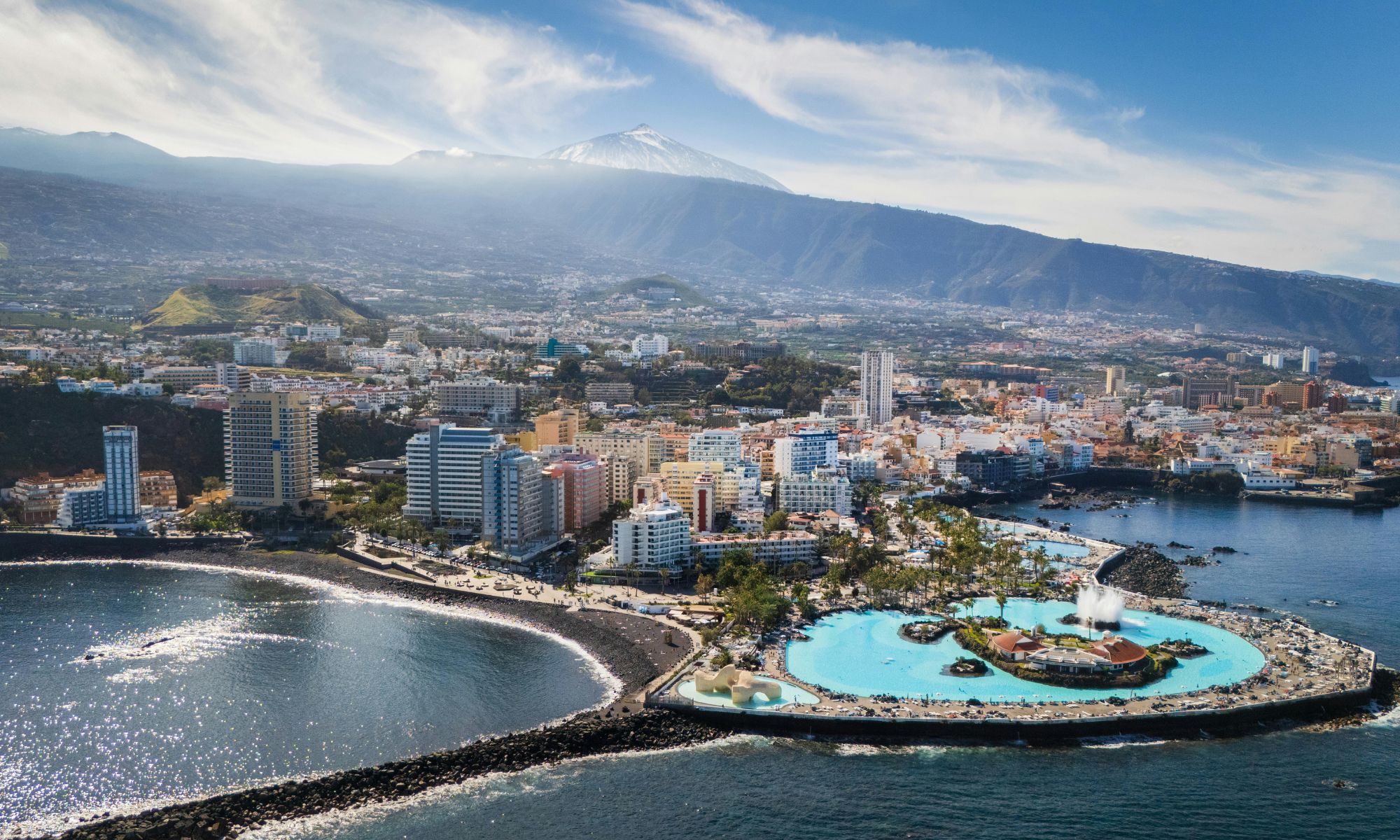 Tenerife, Sever a juh