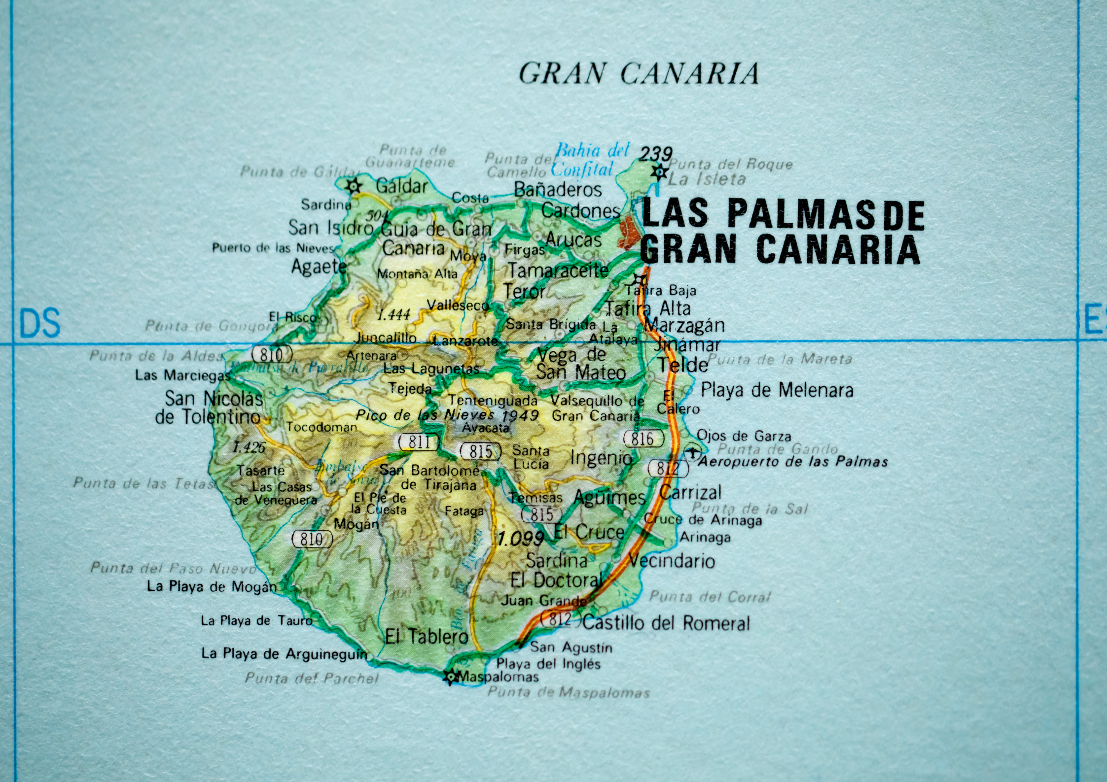 Mapa Gran Canaria